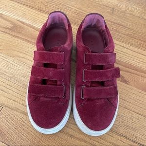 Sandro velcro leather trainers EU 37